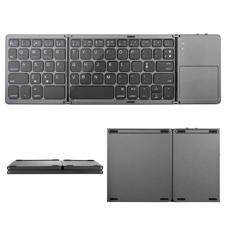 for Xiaomi Mi 4 Tablets 4 Bluetooth 3.0 Wireless Keyboard For Apple iPad Series/Mac Book/Smart Windows10/8/7/ Vista Android
