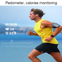 Мода Bluetooth фитнес поддержка средства для отслеживания сердечного ритма Монитор артериального давления смарт-браслет для Android ISO Спорт фитнес