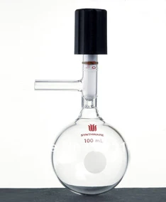 

F49082L SYNTHWARE,Flask, High Vacuum Valve, Capacity:2000ml, Valve Size:0-8mm