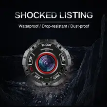 S222 круглый экран IP68 водонепроницаемый пылезащитный каплевидный движения камера Открытый Wifi смарт часы движения камера r25