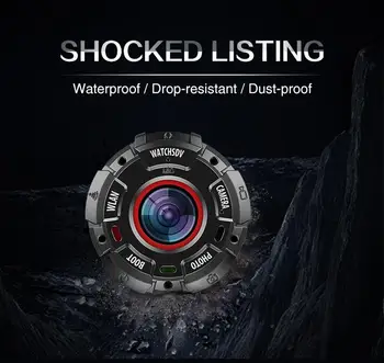 

S222 Round Screen IP68 Waterproof Dustproof Drop-proof Motion Camera Outdoor Wifi Smart Watch Motion camera r25