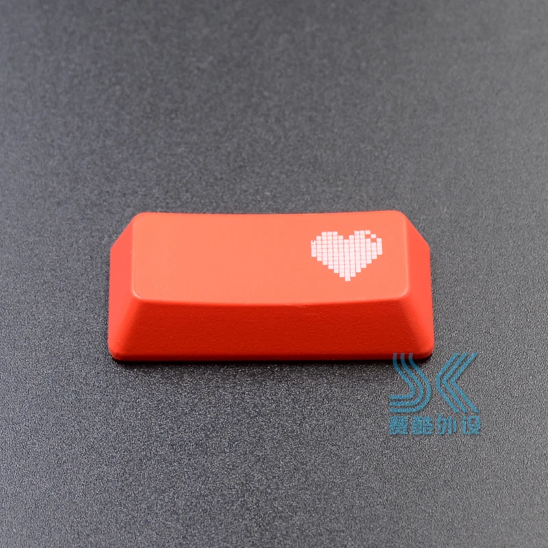 Новинка abs heart keycap красный для cherry MX F ESC R4 Высокая площадь введите лазерную