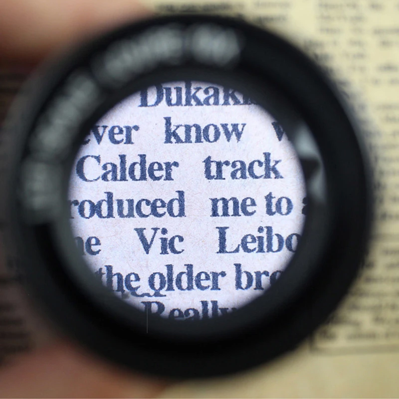  LED Scale Loupe 10X Illuminated Desktop Magnifier Metal Detachable Reticle Coated Optical Glass Len - 33043035974