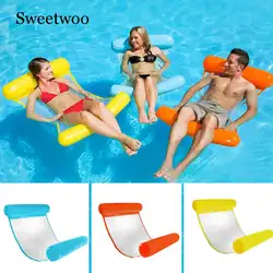 Открытый складной водные виды спорта подвесные простыни людей увеличение надувной матрас стул для пляжного отдыха плавающая кровать стул