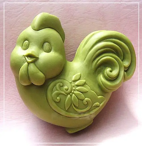 

Chook Silicone Soap mold DIY Handmade Craft 3d soap molds S240
