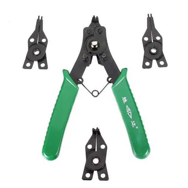 

2 sets/Lot _ SD Snap Ring Pliers 4 in 1 Retaining Circlip Tool Replaceable Tips