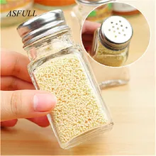 1 шт. перец спрей соль набор емкостей для приправ банка поставки приправа стеклянная бутылка Мейсон банка барбекю стеклянная посуда кухонные аксессуары Bott