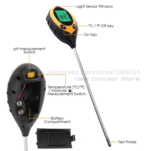 4-Ideal-Concept-Moisture-meter-ZD-07-parts