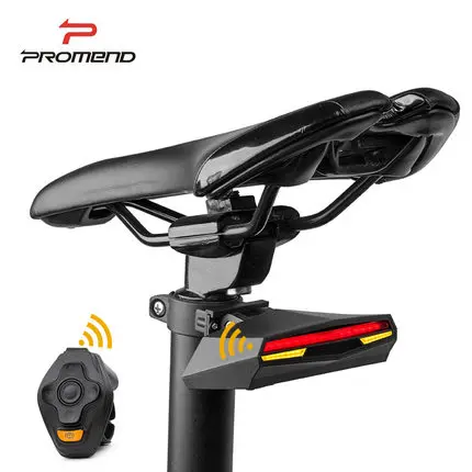 Fiets Achterlicht Richtingaanwijzer Draadloze Afstandsbediening  Intelligente Lightning Staart Lamp USB Laser Oplaadbare Cycle|bicycle  rear|bicycle rear lightrear light - AliExpress