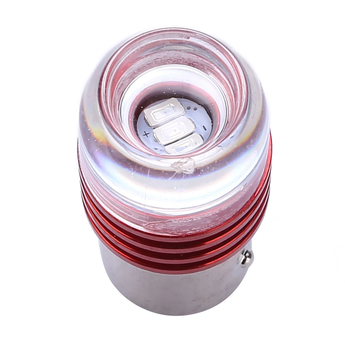 2Pcs 1157 2357 LED Car Tail Brake Light Lamp 6W 12V Strobe Flashing Red Projector Bulb For Car Trucks