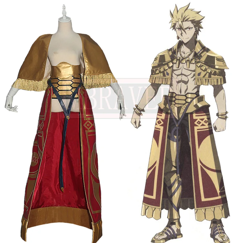 

Fate/Grand Order FGO Fate/stay night Gilgamesh косплей костюмы Хэллоуин Униформа костюм на заказ Бесплатная доставка