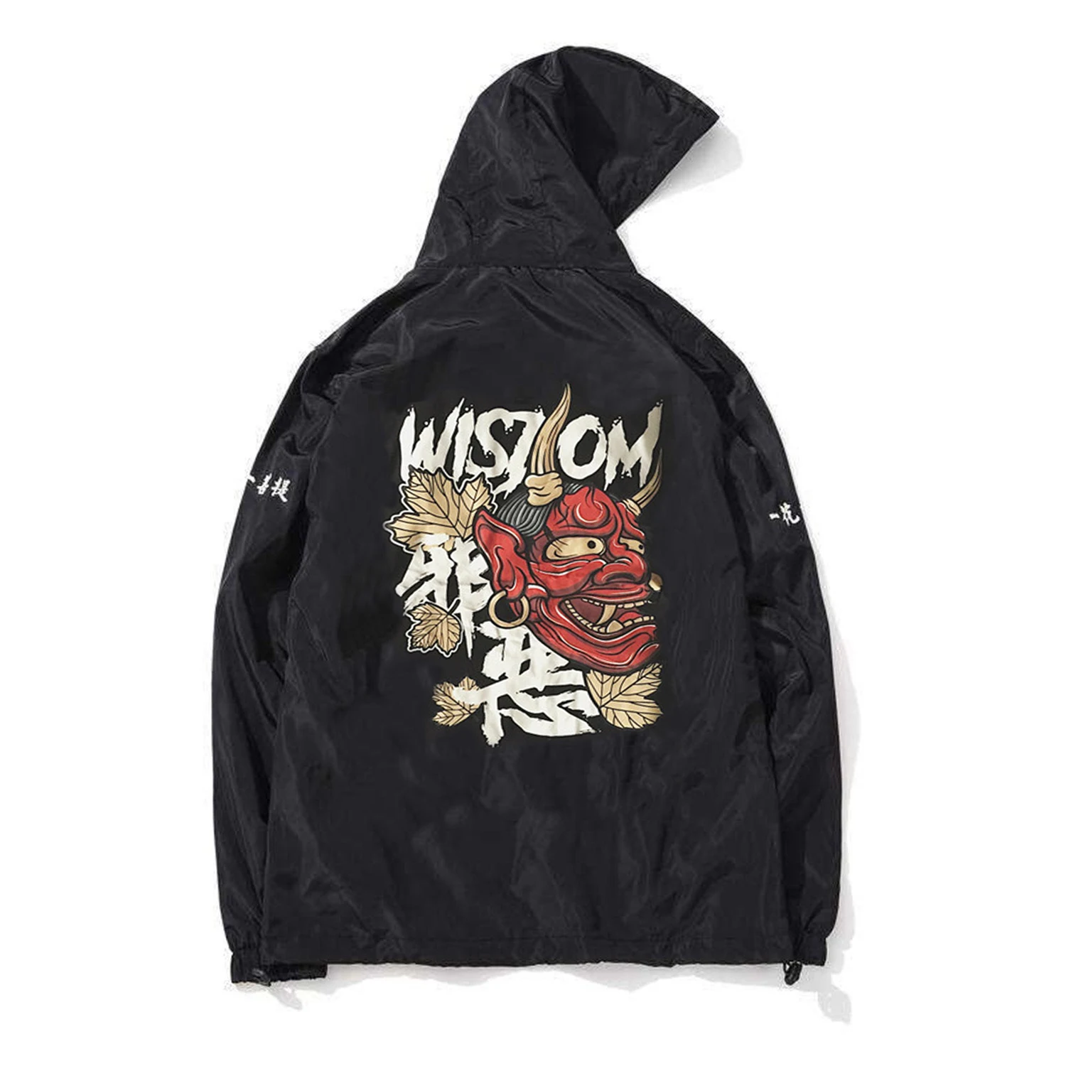 

Fashion Skulls Ghost Devil Jackets Men Women Couple Funny Joker Windbreaker Windproof Thin Pocket Hooded Jacket