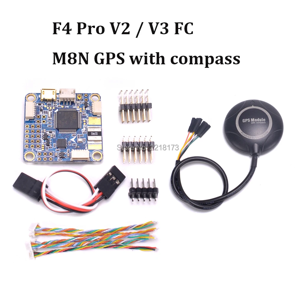 

FLIP 32 F4 Pro V2 V3 PRO Flight Controller Built In OSD Barometer & M8N GPS for Wizard X220S Nova 235mm ZMR250 FPV Racing Drone