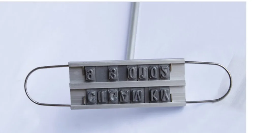 30sets BBQ Meat Branding iron with changeable letters Personality Steak Meat Barbecue BBQ Tool Changeable 55 Letters