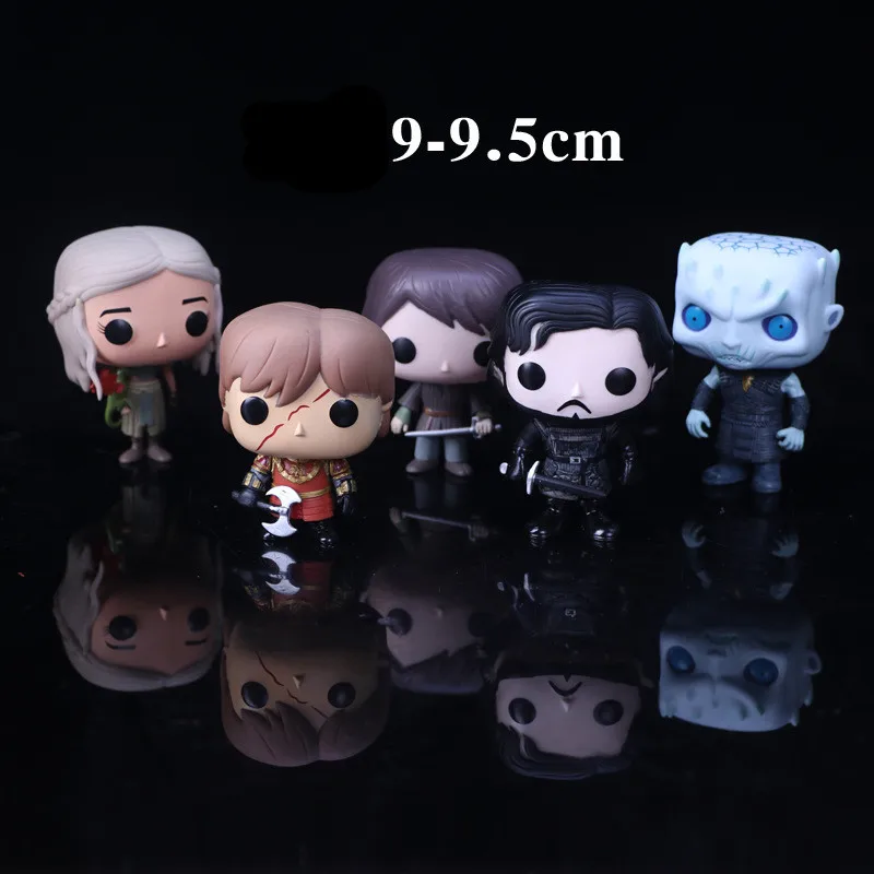 Игра престолов ПВХ Фигурки игрушки ТВ Джон Сноу Дейенерис халеси Таргариен