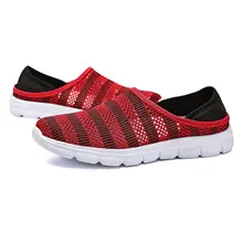 ABDB-Новинка; летние мужские сандалии; мужские сандалии с дышащей сеткой; Летняя Пляжная Мужская обувь; водонепроницаемые мужские шлепанцы; модные шлепанцы; повседневная обувь