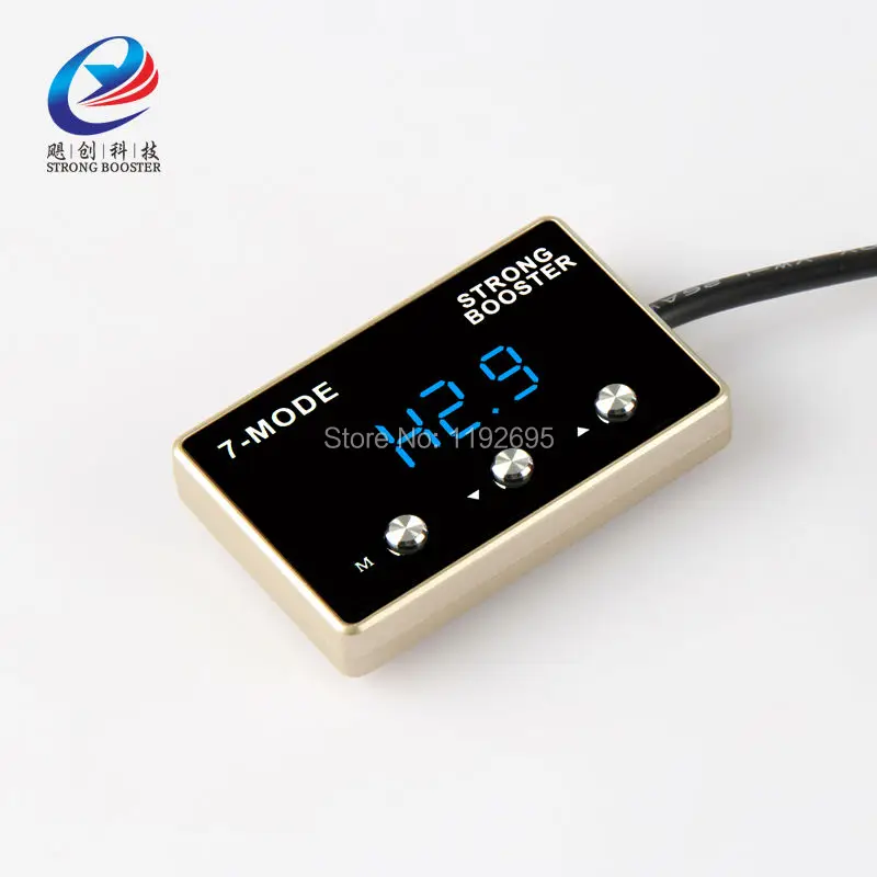 

Automatic&manual transmission switch 7 mode Strong Booster Car electronic throttle controller for After 2014 SsangYong Rexton W