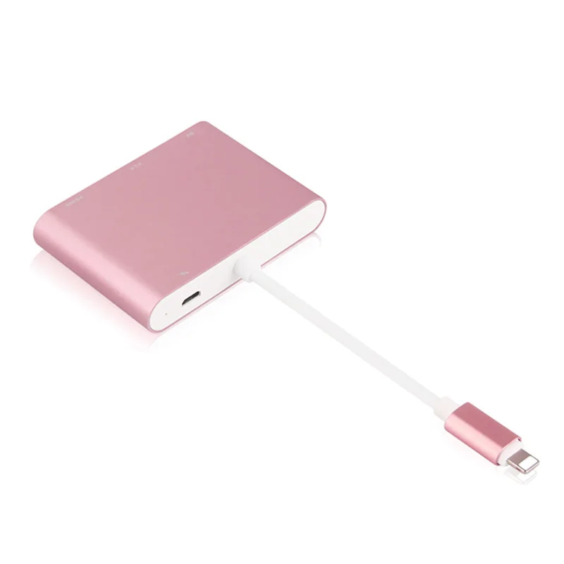 HDMI Audio Adapter For iPhone to HDMI VGA AV Adapter Digital Converter For iPhone x 8 7 6plus for iPad plus Monitor Projector HDMI Audio Adapter For iPhone to HDMI VGA AV Adapter Digital Converter For iPhone x 8 7 6plus for iPad plus Monitor Projector