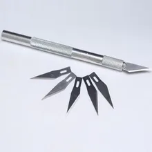 Инструмент, скульптура, гравировка, 6 лезвий, нож для вырезания, дополнительный Запасной инструмент, резец, инструмент для выгравирования, инструмент для выгравирования, острый резной нож для резьбы по дереву, скульптура для хобби