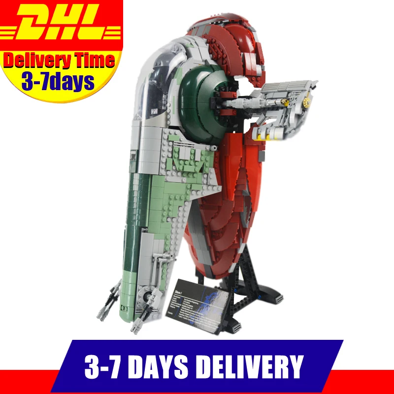 In Stock LEPIN 05037 UCS Slave I Slave NO 1 Model 2067pcs Building Block Bricks Toys