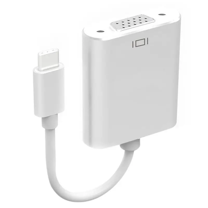 USB 3,1 Тип C(USB-C) к VGA адаптер с алюминиевым корпусом для MacBook Pro G7I8