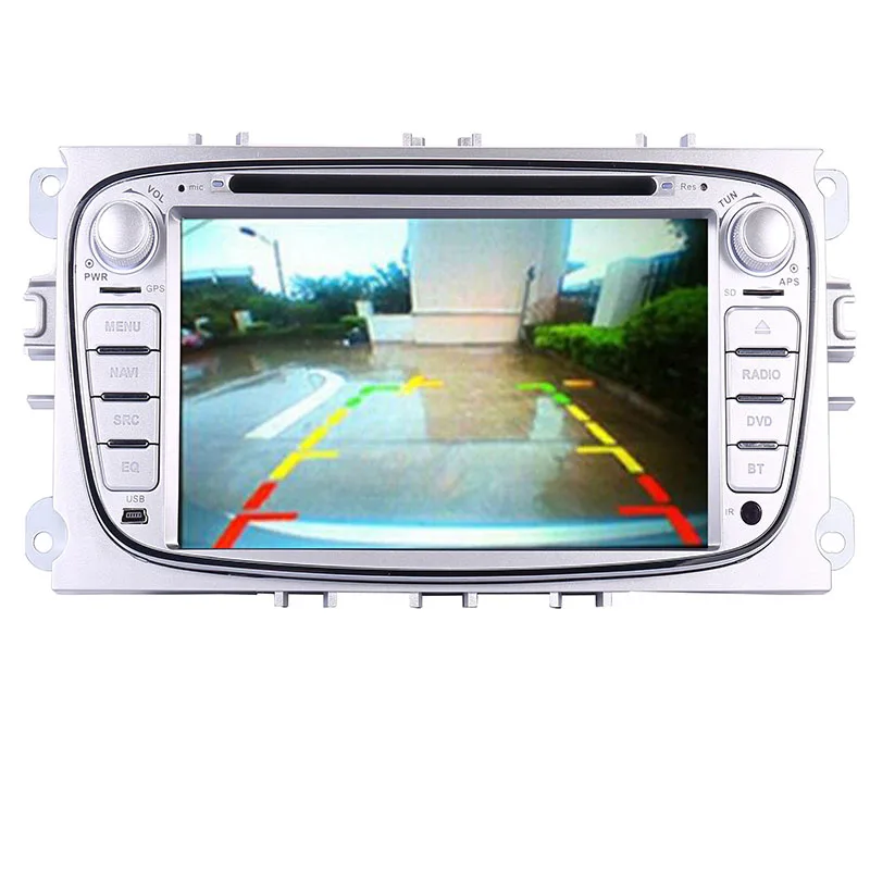 2 Din 7 дюймов Автомобильный dvd-плеер для FORD Mondeo S-MAX C max FOCUS 2 2008-2011 с 3g радио gps Навигация BT 1080P 8 Гб карта