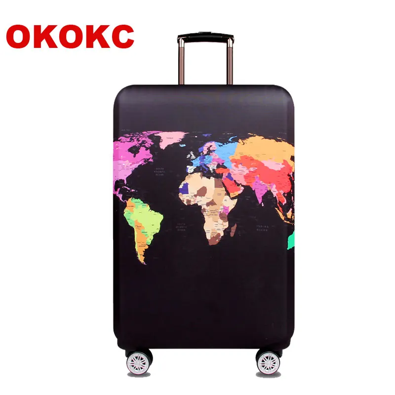 Плотный Дорожный Чехол на чемодан OKOKC с картофельными чипсами защитный чехол
