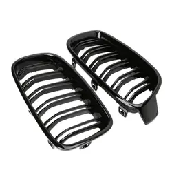1 пара глянцевая черная передняя решетка/решетки почек для BMW 3-Series F30 F31 F35 2012-2017 стайлинга автомобилей
