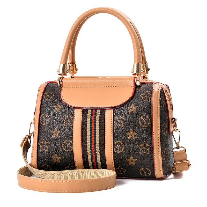 

INS 2019 New Women High Capacity Brand Shoulder Bag PU Leather Sewing Thread Panelled Vintage Clutch Handbag Bolsa Feminina