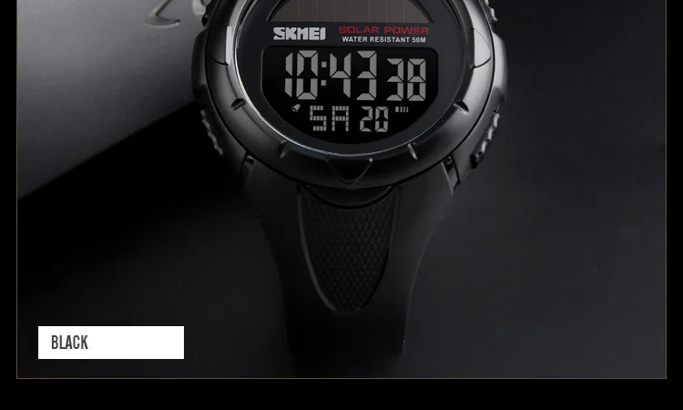 SKMEI солнечные спортивные часы мужские военные цифровые наручные часы Роскошные мужские светодиодный водонепроницаемые часы Reloj Hombre Relogio Masculino