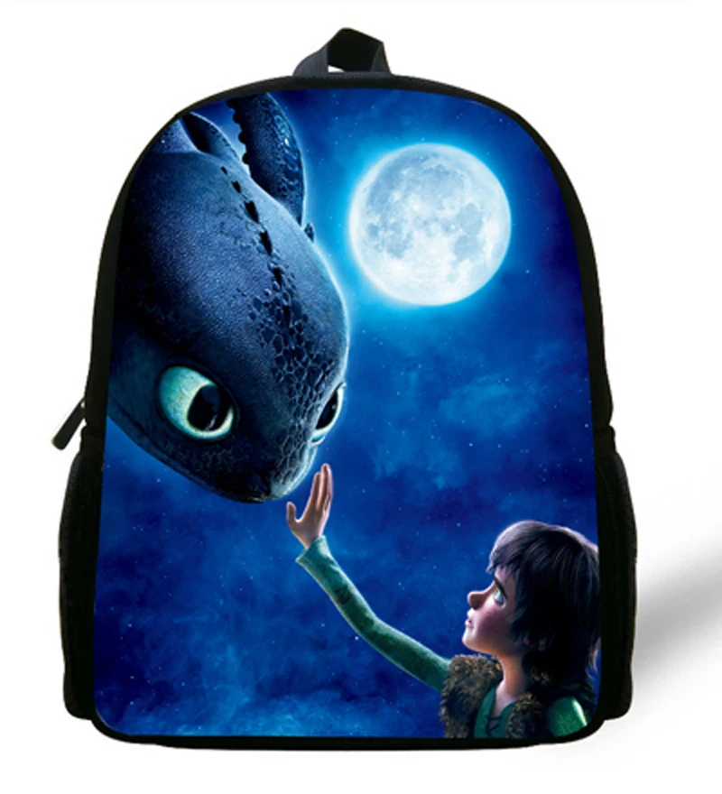 12 inch Little Kids Bag Boys How To Train Your Dragon Backpack Cartoon