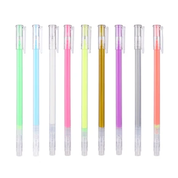 

1 Pc Glitter Gel Pens Office & School Pen Student Writing Supplies cute Highlighter pens For School kawaii stationery 040134