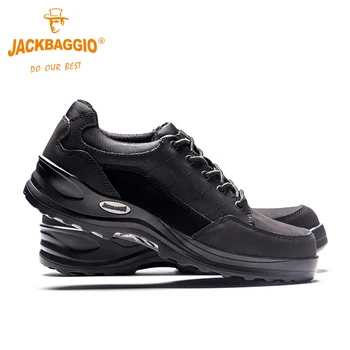 

Fashion Military casual work shoes,Fashion Man Safety shoes,Anti-slip,Breathable Reflective Black Handsome Mens Business Shoes