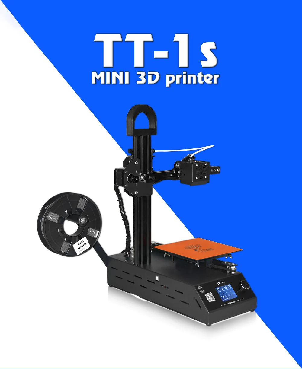 

3D printer Fully Assembled supplied with 0.3kg consumables in random colors