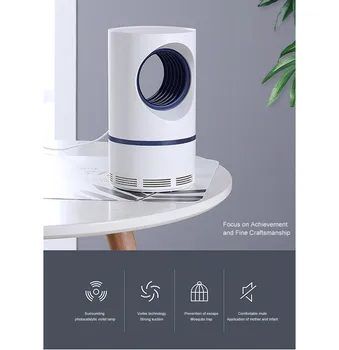 

Mosquito Killer Light 5W USB Smart Optically Controlled Insect Killing Lamp Safe Anti Mosquito Photocatalytic Effective 19jul2