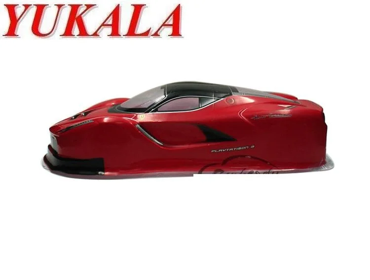 YUKALA 1/10 пвх окрашены тела оболочки для RC гонки на дороге drift car 445*190 мм Колесная база