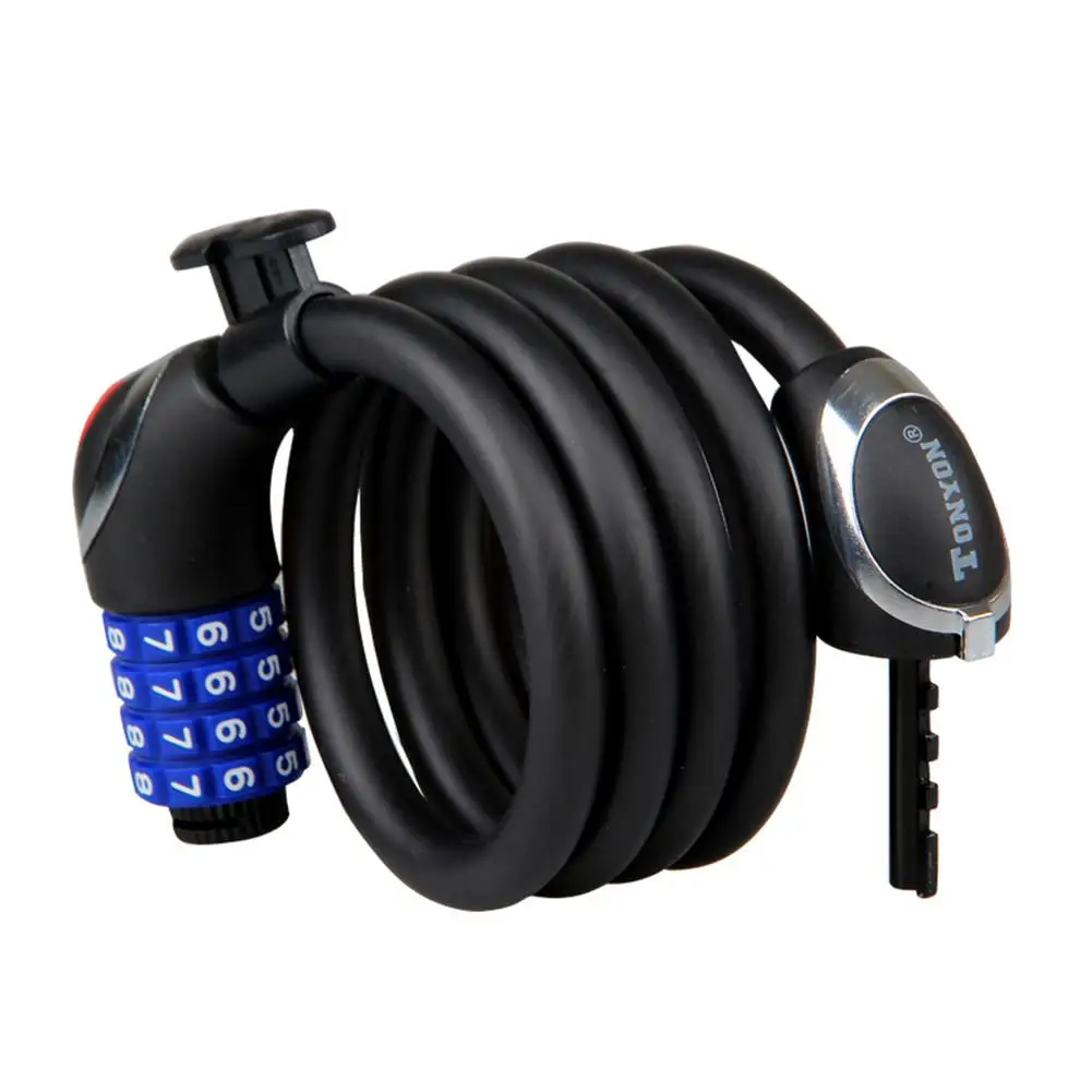 Buy New 4 Digital Password Bike Lock Combination Cable