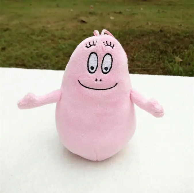 15 см Les Barbapapa 2 шт мультфильм аниме игрушки мягкие игрушки для девочек Мягкие и плюшевые животные для маленьких девочек Дети Любовник подарок - Цвет: Розовый