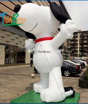 

3M custom Hot sale inflatable dog inflatable cartoon, inflatable character balloons for advertising