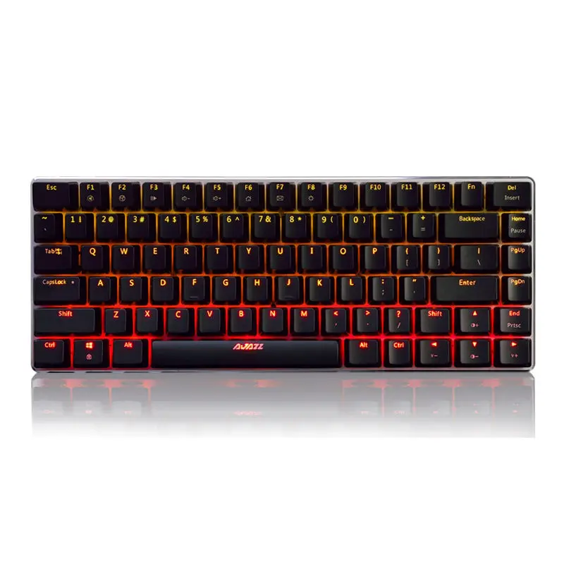 Новинка 2017 82 клавиши проводная AK33 RGB светодиодный ная подсветка Usb Мультимедийная