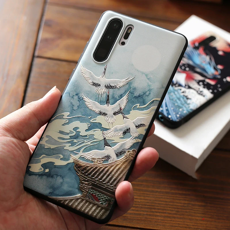 Для huawei P30 Pro Lite Nova 5 Pro 5i 4e 4 P20 3 Honor 20i 10 V20 View 20 чехол 3D рельефный матовый мягкий чехол-накладка Официальный чехол