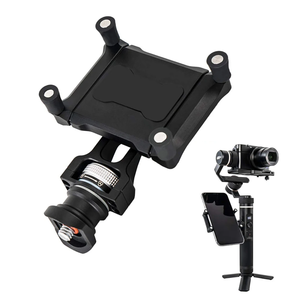 Smartphone Holder Mount Bracket Clamp Clip Adapter for Feiyu SPG2 G6 Plus Action Camera Stabilizer Gimbal | Электроника