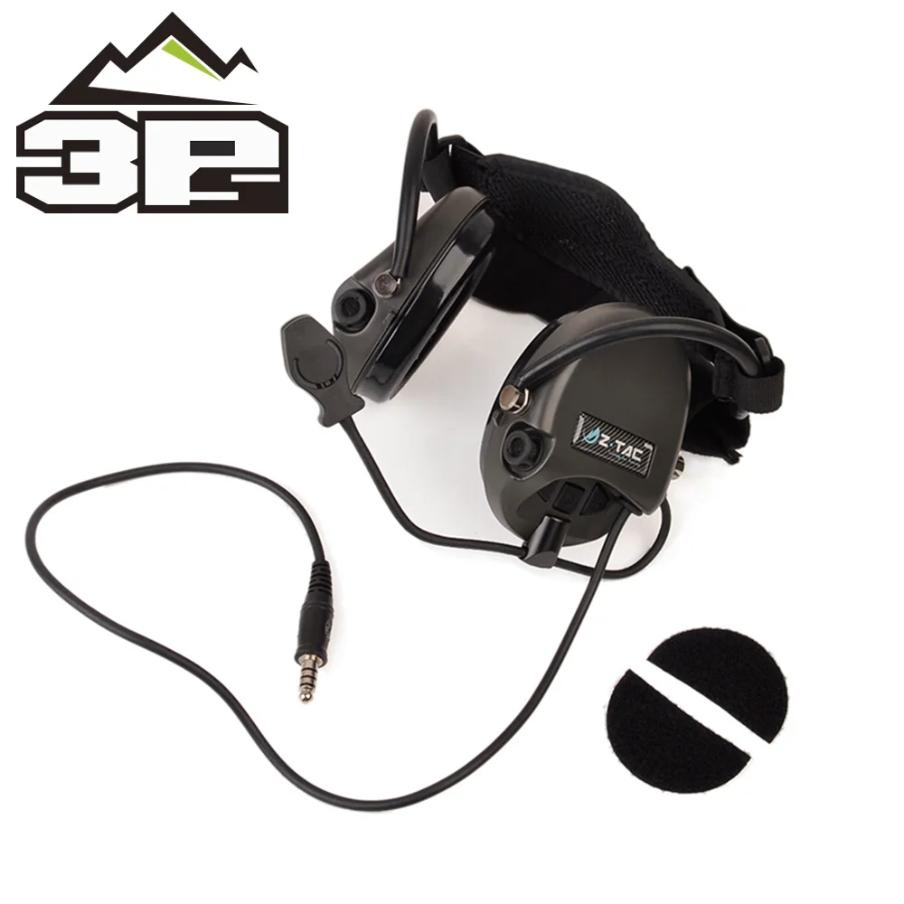 Тактические наушники TCI LIBERATOR II Neckband Airsoft военные Sordin Thoradin пикап шумоподавляющие