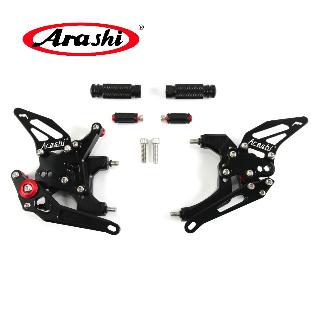 

Arashi CNC Adjustable Footrests For DUCATI 959 Panigale 2016 - 2017 16 17 Foot Pegs Rider Footrest Foot Rest Motorcycle Parts