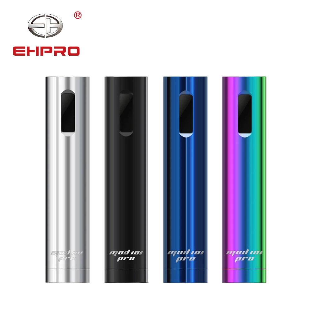 

E-cigarette Mod Ehpro Mod 101 Pro 75W Mechanical Mod External 20700 21700 18650 Battery Electronic Cigarette Vape Mech Mod