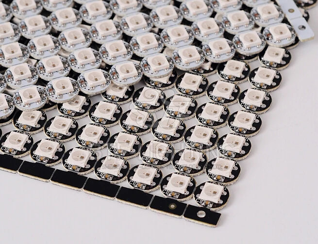 Светодиодные чипы WS2812B WS2812 RGB полноцветные теплоотвод 5 в пост. Тока для