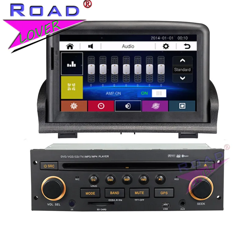 TOPNAVI Wince 6,0 два Din " Автомобильный мультимедийный Авто dvd-плеер аудио для peugeot 307 Новинка Стерео gps навигация Magnitol Bluetooth