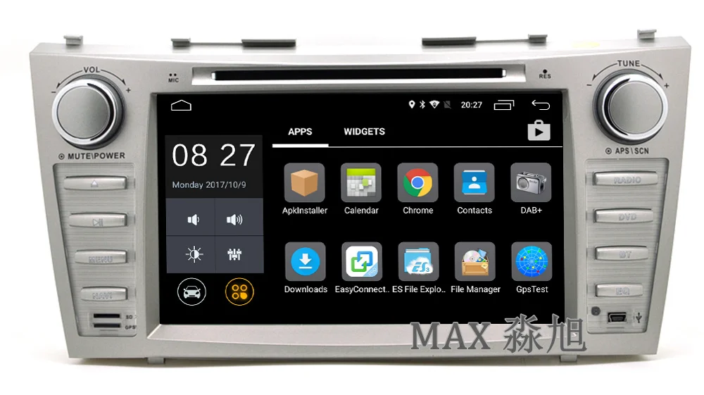 Excellent 2din 2G+16G Car DVD Player for Toyota CAMRY AURION v40 2007 2008 2009 2010 2011 with Radio DAB+ BT swc GPS free map 4G WIFI 0