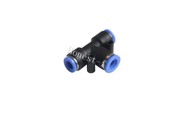 

Push in Quick Touch to Connect Fitting 1/4" OD Tube Pneumatic Tee Union Air Coupler
