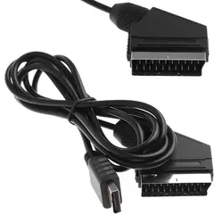 1 шт. 1,8 м кабель AV кабель RGB Scart ТВ AV Ведущий Замена Соединительный кабель для Sony PlayStation ps1 ps2 ps3 для PAL/NTSC консолей